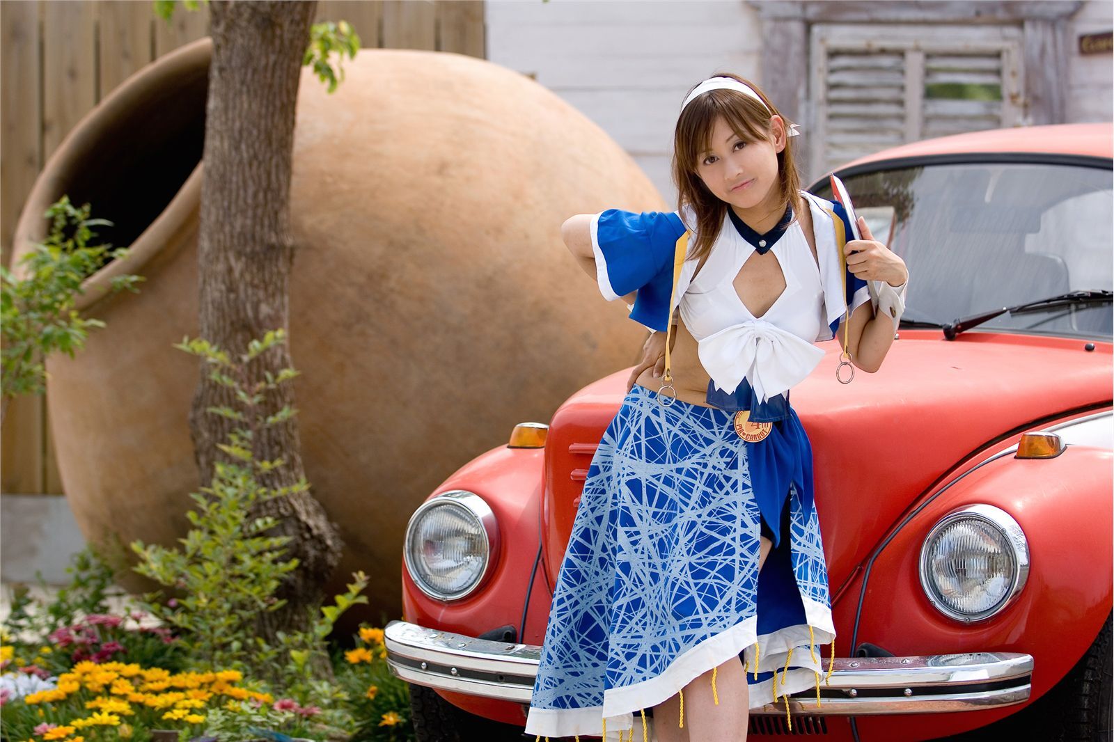 [Cosplay] 蓝色制服诱惑 Welcome to Pia Carrot